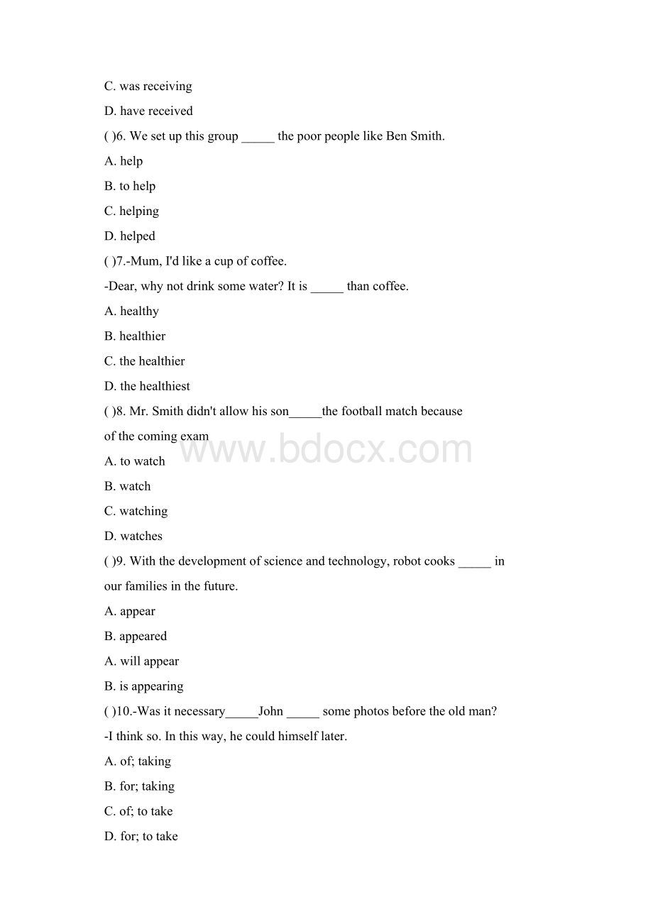 八年级上英语Unit7单元测试题Word格式文档下载.docx_第2页