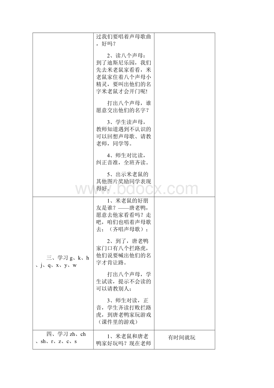 幼儿园大班拼音教案声母教学设计Word格式.docx_第2页