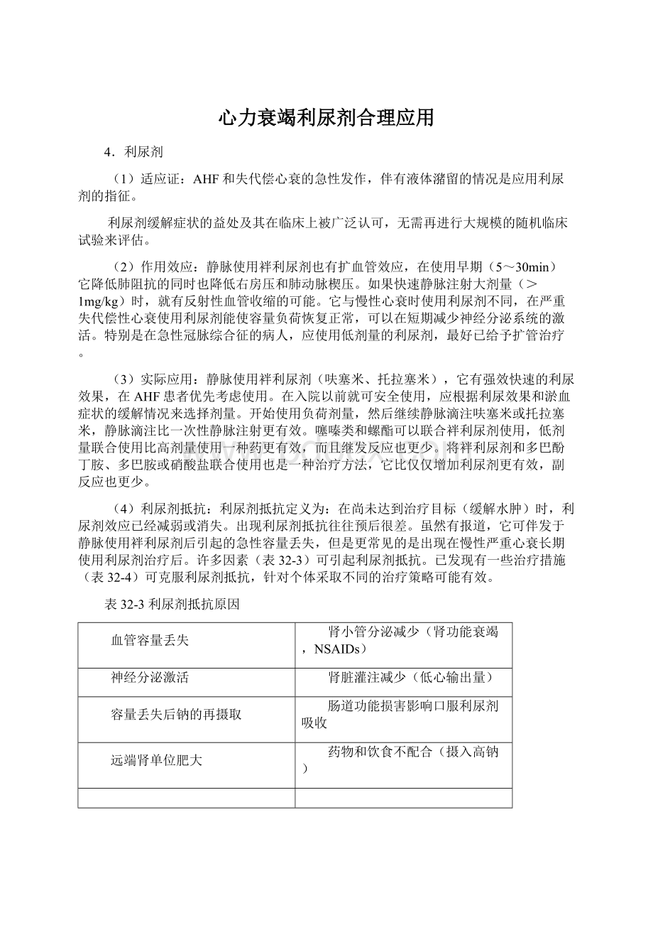 心力衰竭利尿剂合理应用.docx_第1页