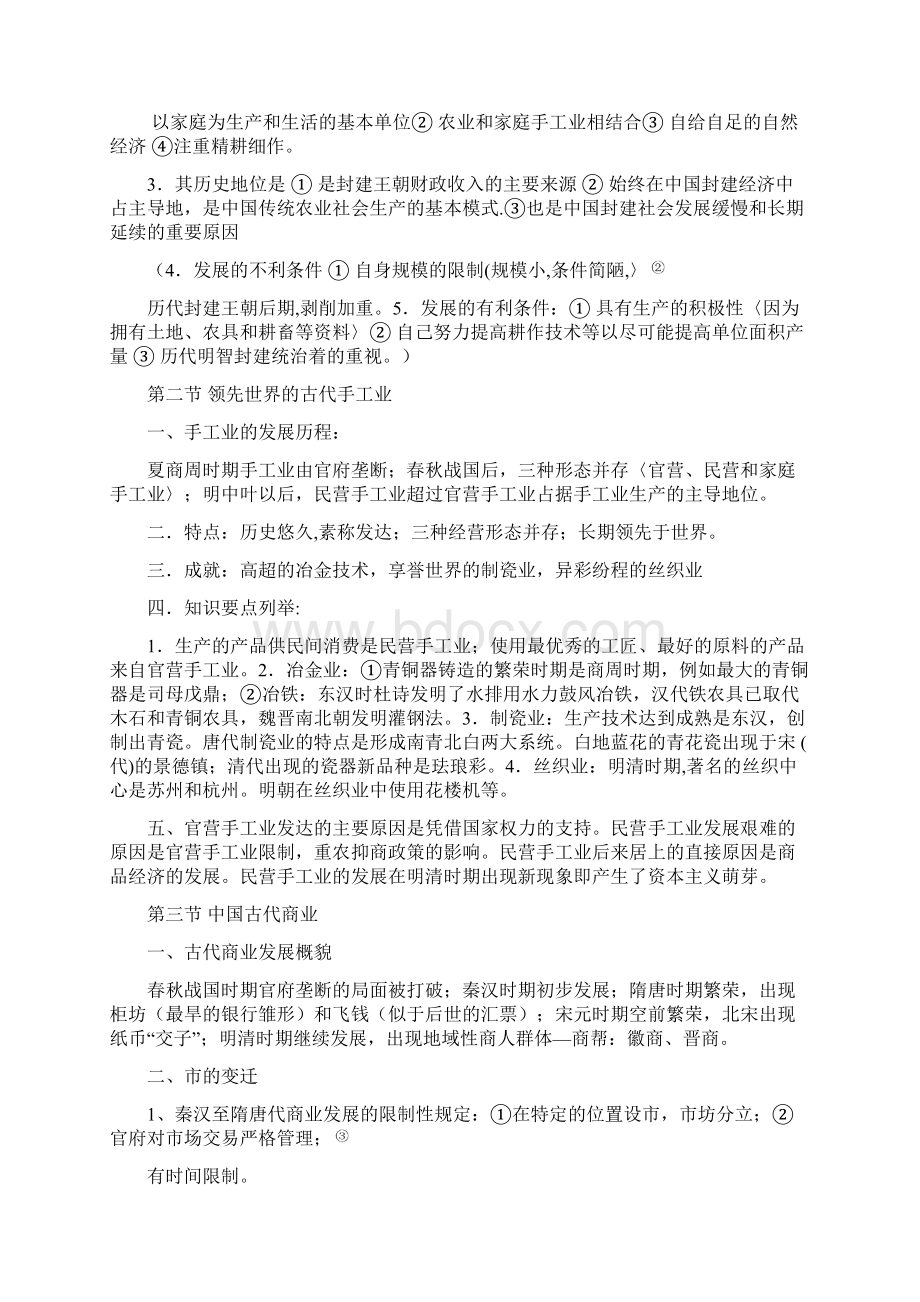 高中历史必修二知识点总结Word格式文档下载.docx_第2页