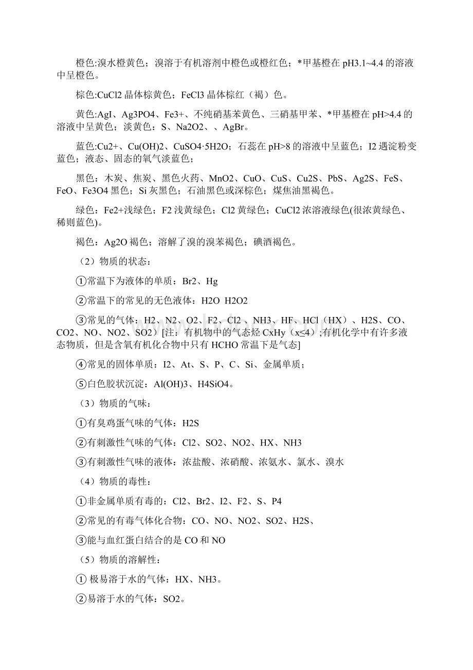 化学高考化学重要知识点总结考前抢分必看文档格式.docx_第2页