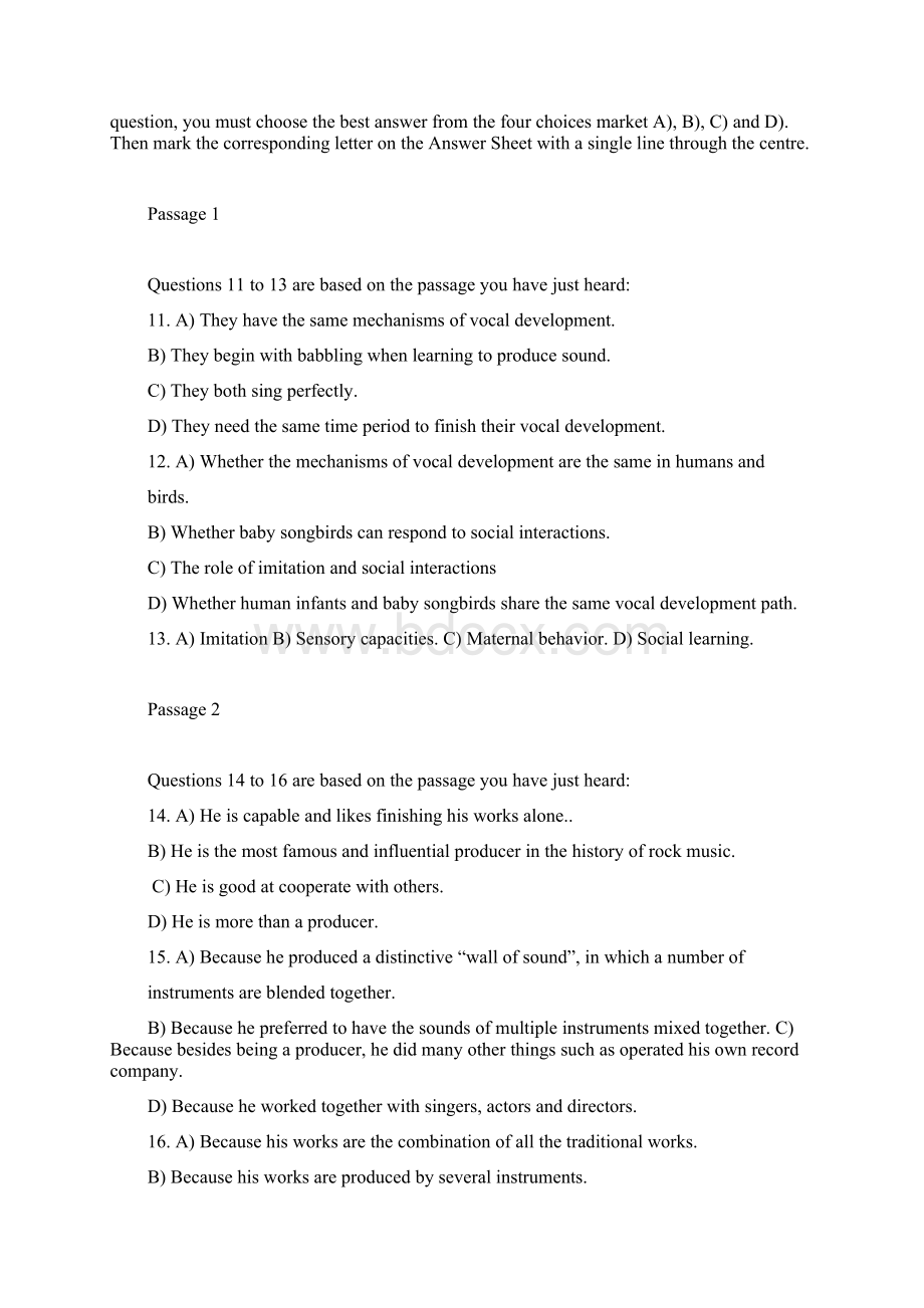 Atihss大学英语六级考试模拟试题含答案Word文档下载Word文件下载.docx_第3页