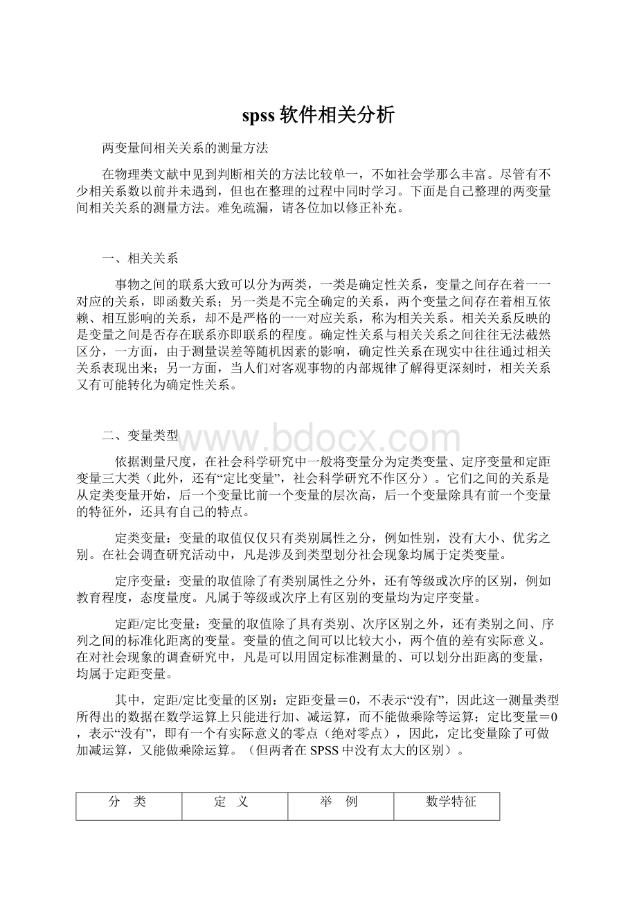 spss软件相关分析.docx