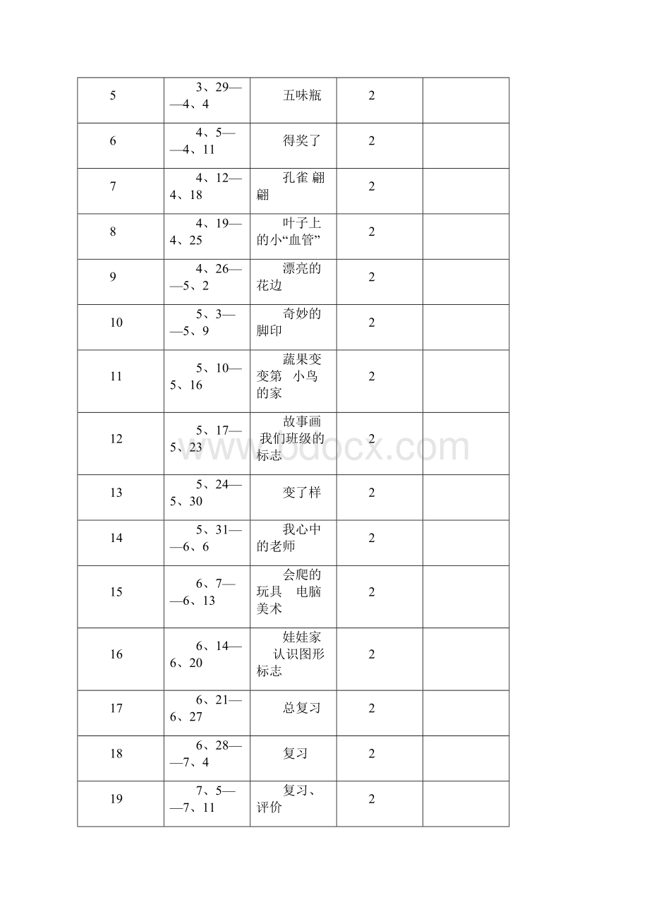 人教版小学二年级美术下册教案及反思.docx_第2页