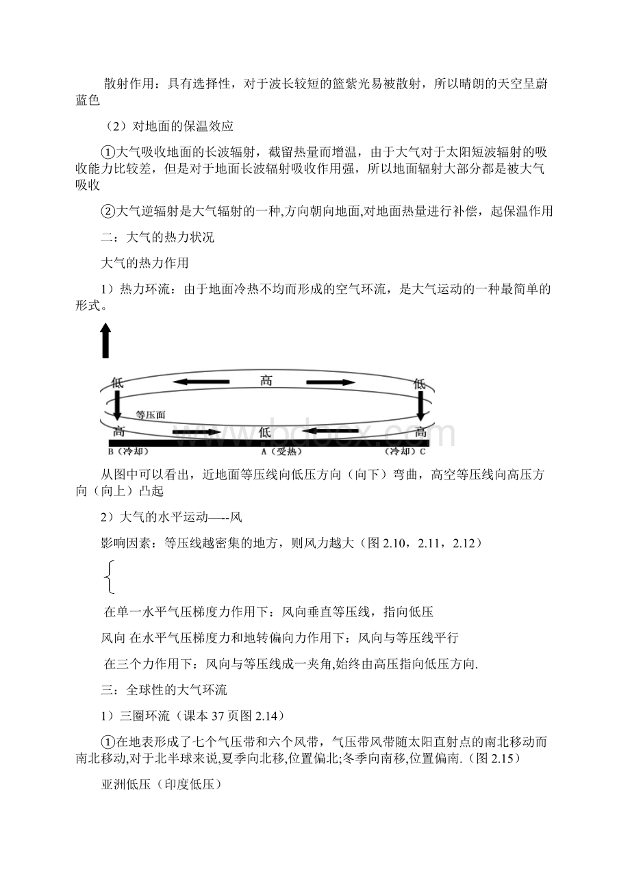 高中自然地理知识点总结大全Word文档下载推荐.docx_第2页