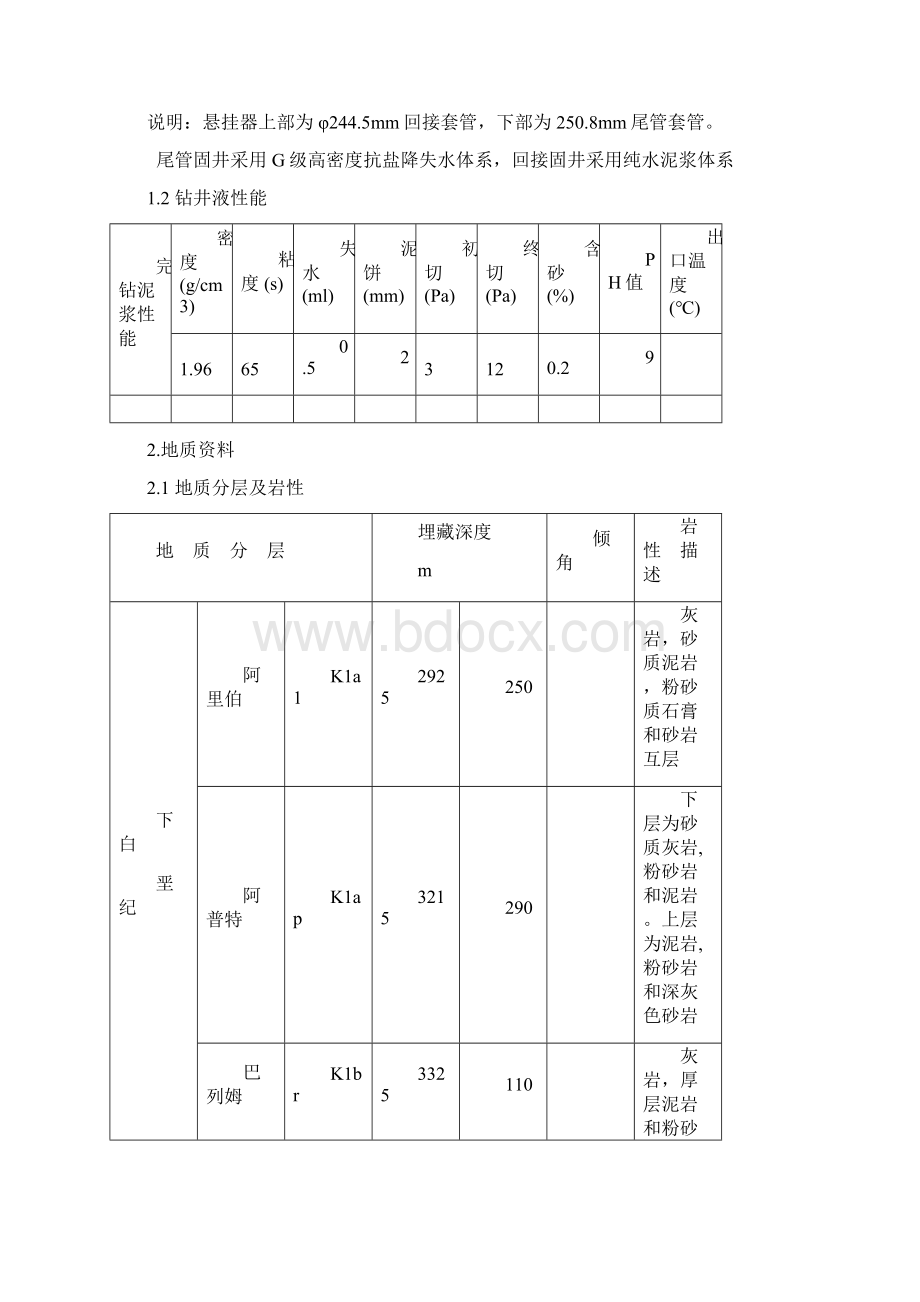 多莱古伊1井2508尾管悬挂+2445尾管回接套管固井设计.docx_第3页