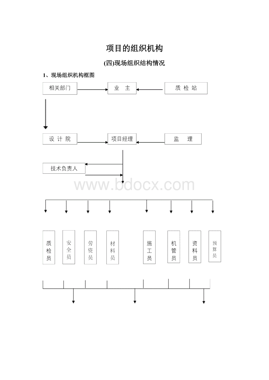 项目的组织机构.docx