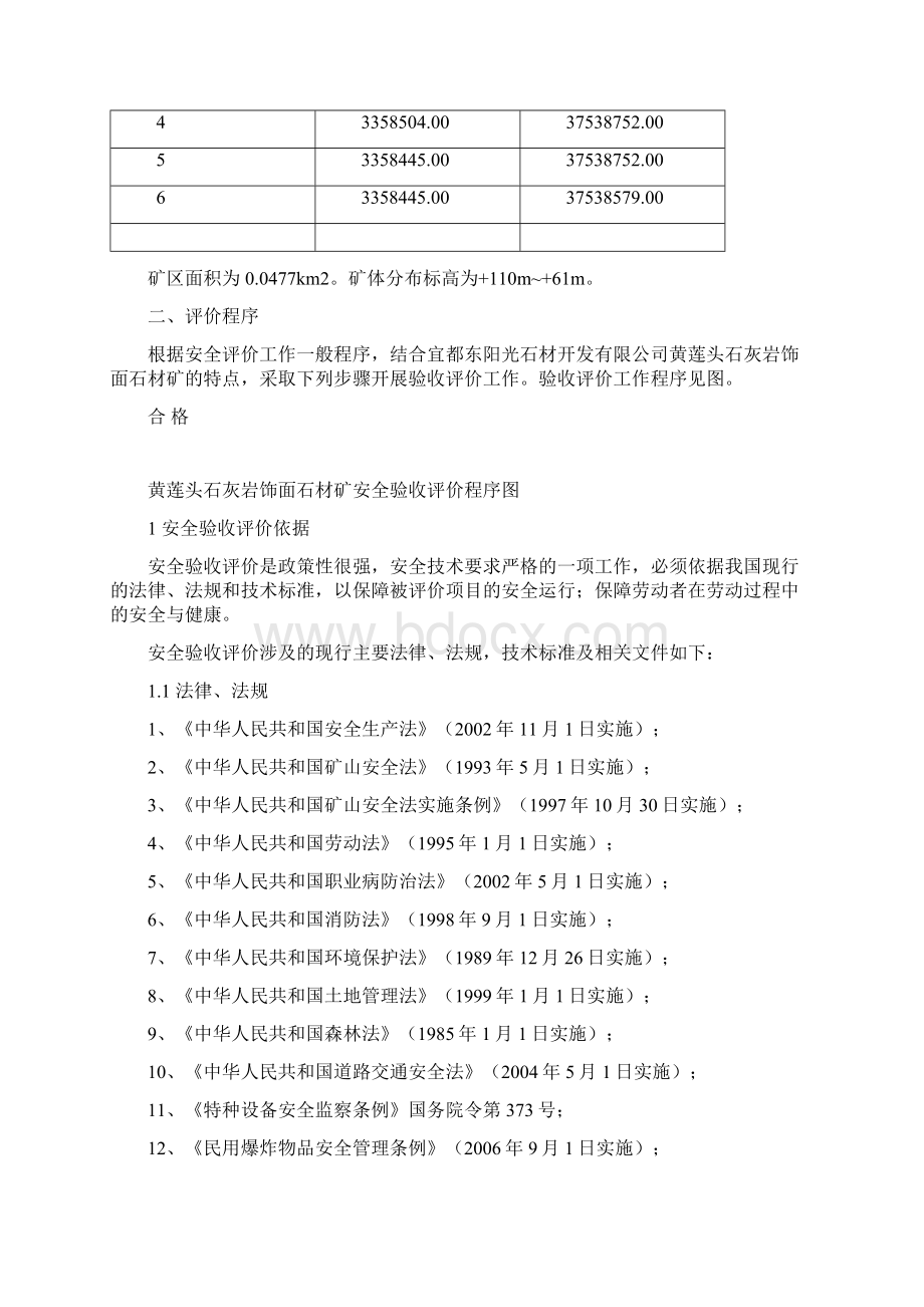 大理石矿安全验收报告文档格式.docx_第2页