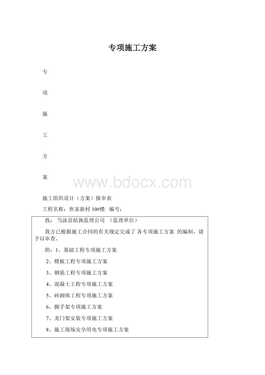 专项施工方案.docx