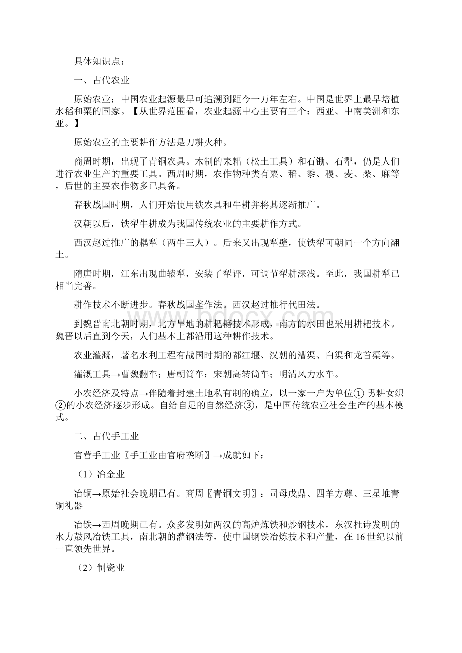 高一历史必修二知识点归纳.docx_第2页