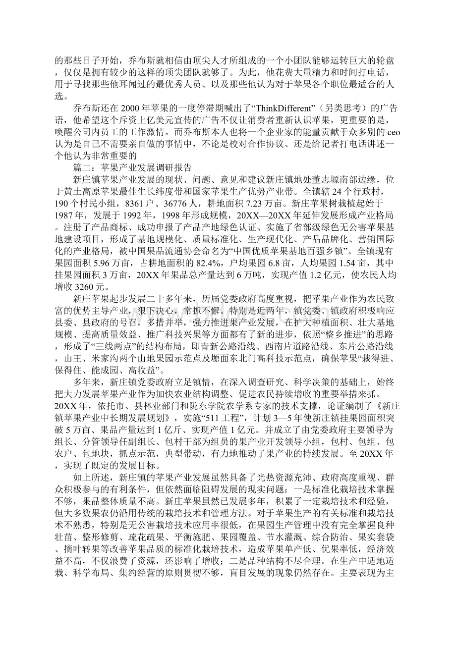 苹果企业调研报告Word文档下载推荐.docx_第3页