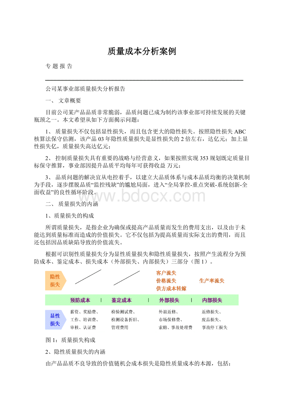 质量成本分析案例Word格式文档下载.docx_第1页