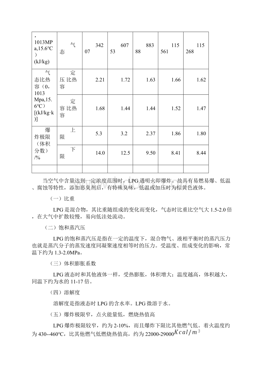 LPG灌装加气站防火防爆课程设计1Word文档格式.docx_第3页