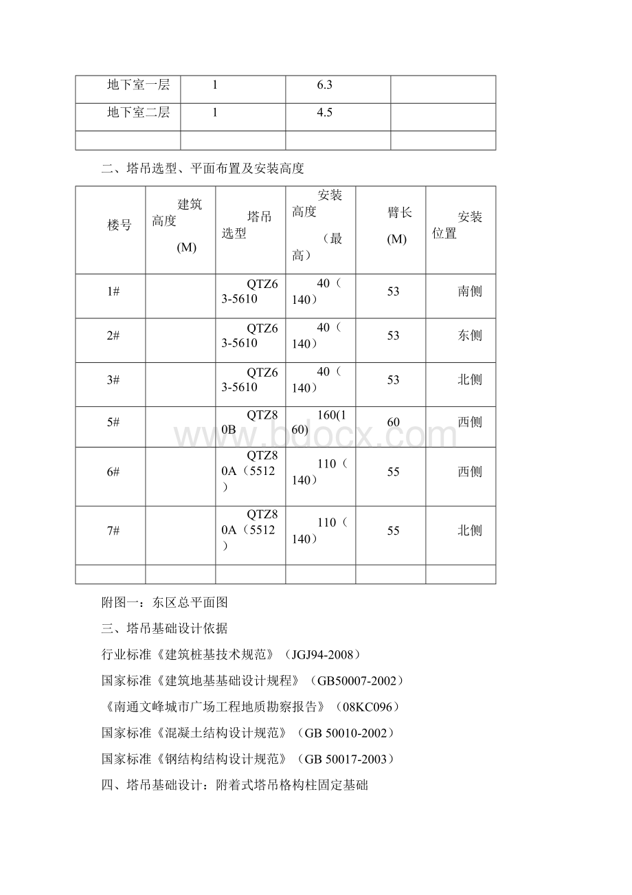 格构柱塔吊基础施工方案.docx_第3页