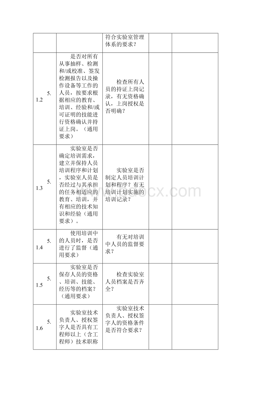 检验科内审表Word文档下载推荐.docx_第3页