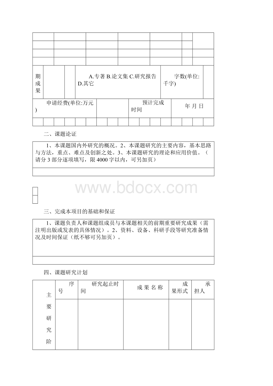 安徽省课题申报书模板Word格式文档下载.docx_第3页