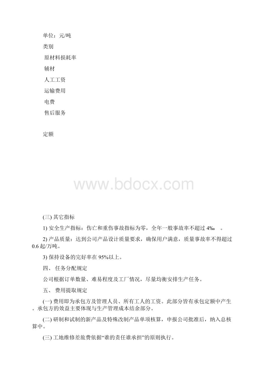 生产管理承包责任书Word文件下载.docx_第2页