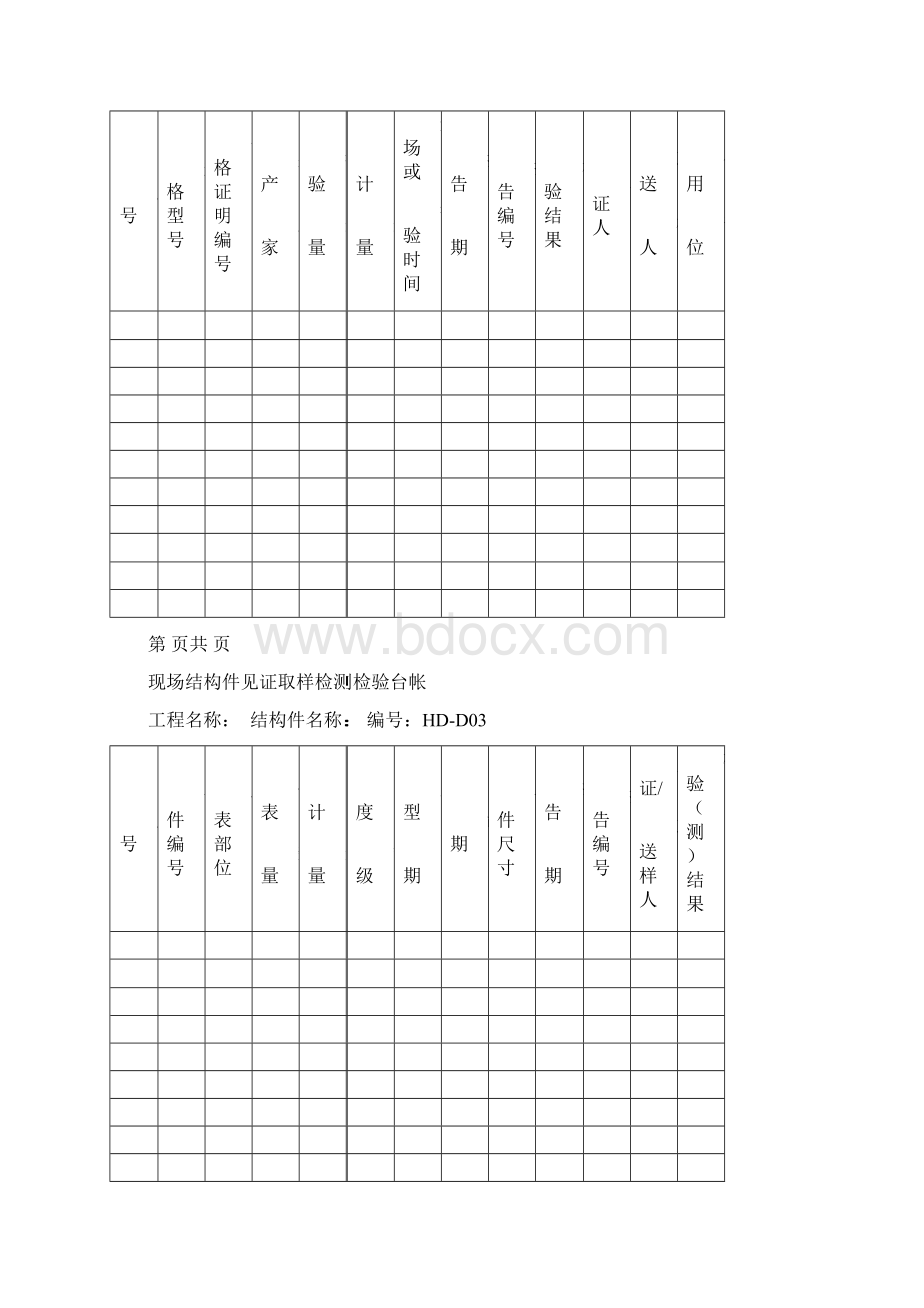 监理工作台帐Word格式.docx_第2页