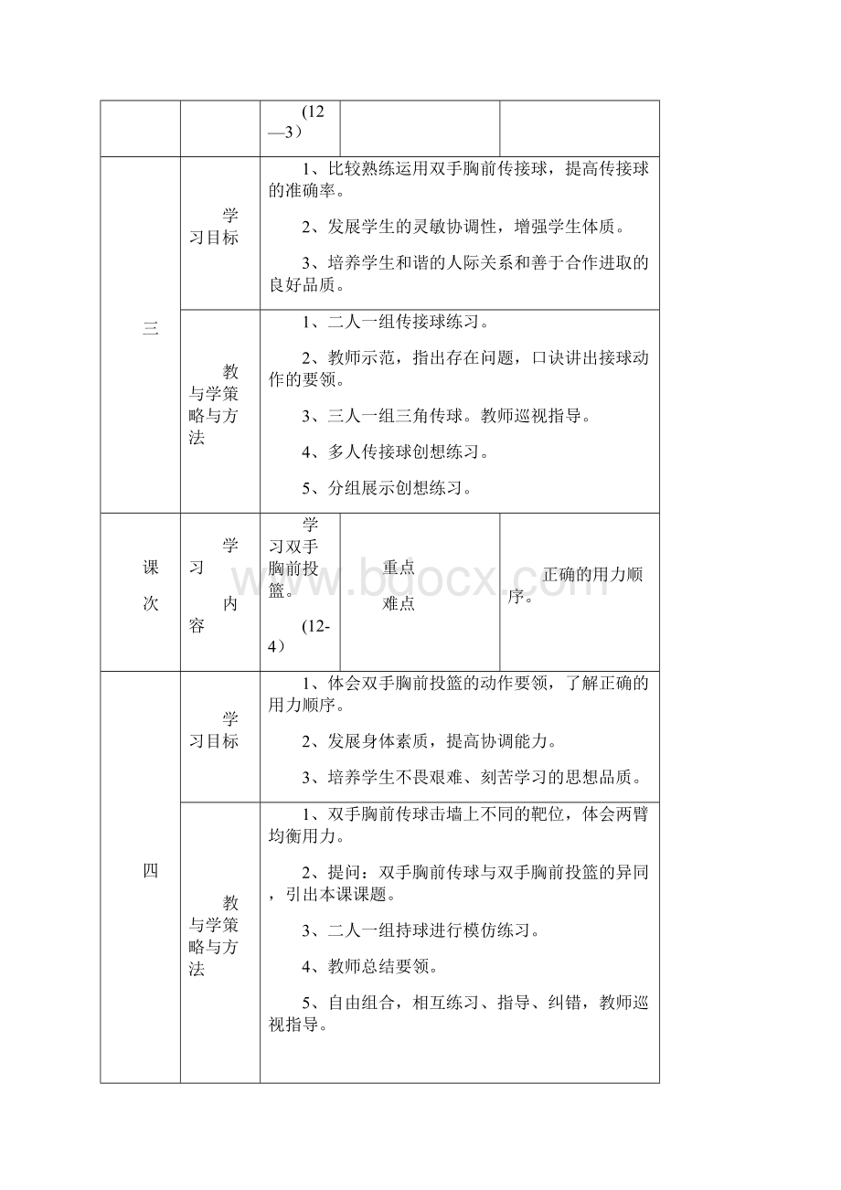 六年级篮球单元计划.docx_第3页