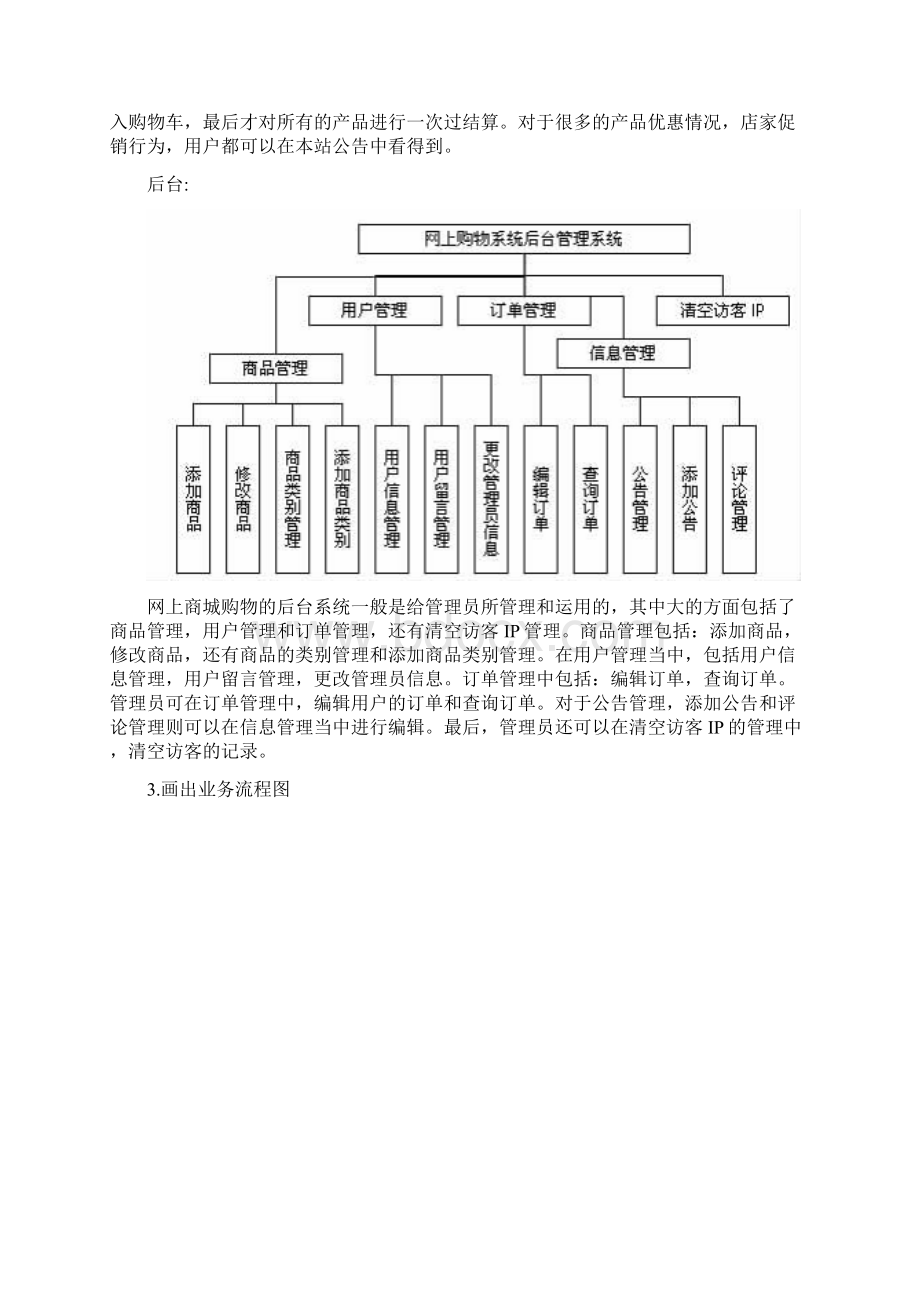 网上商城购物管理信息系统方案.docx_第3页