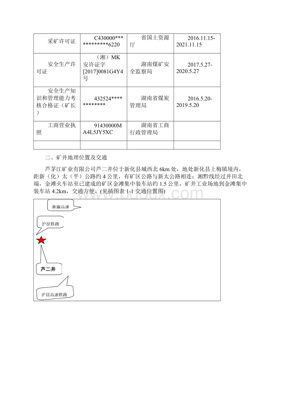 新芦二井突出矿井安全评估报告Word格式.docx_第2页