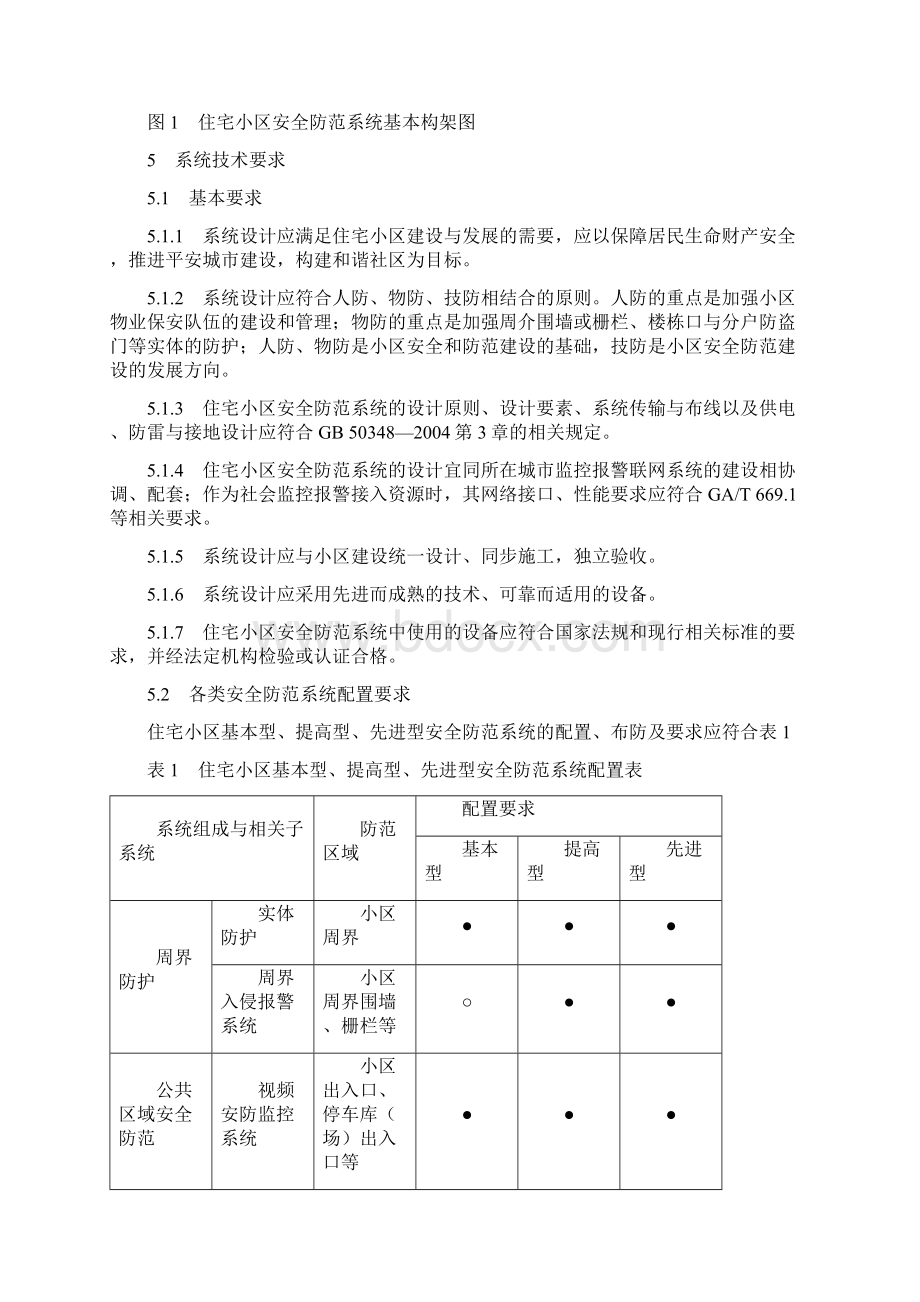 GBT21741住宅小区安全防范系统通用技术要求Word格式.docx_第3页