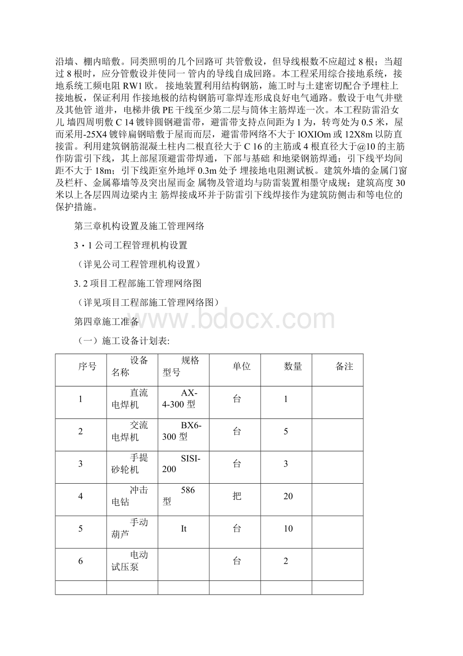 水电安装施工方案方案.docx_第2页