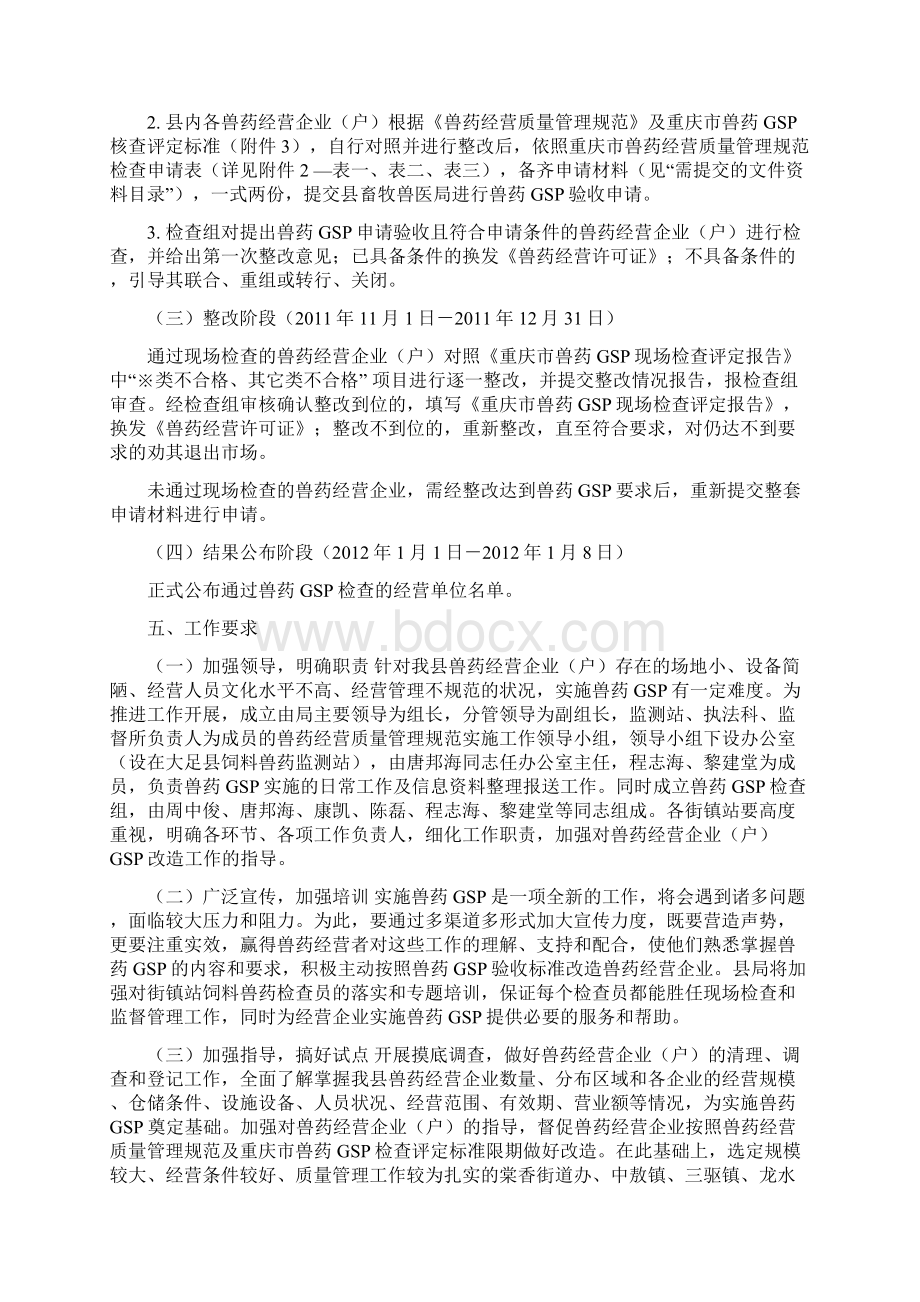 大足县兽药经营质量管理规范实施方案.docx_第2页