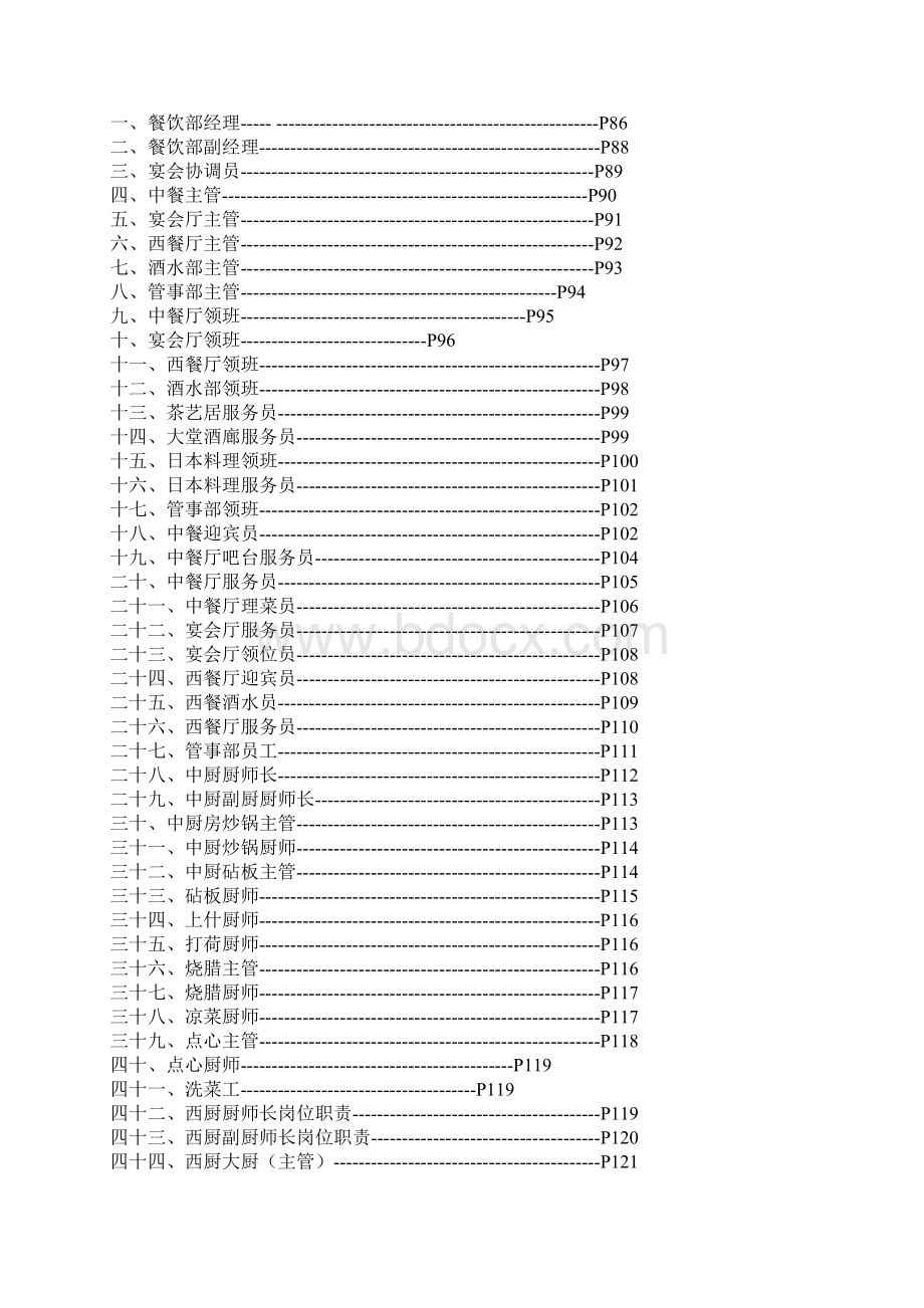 酒店各部门岗位职责汇编.docx_第3页