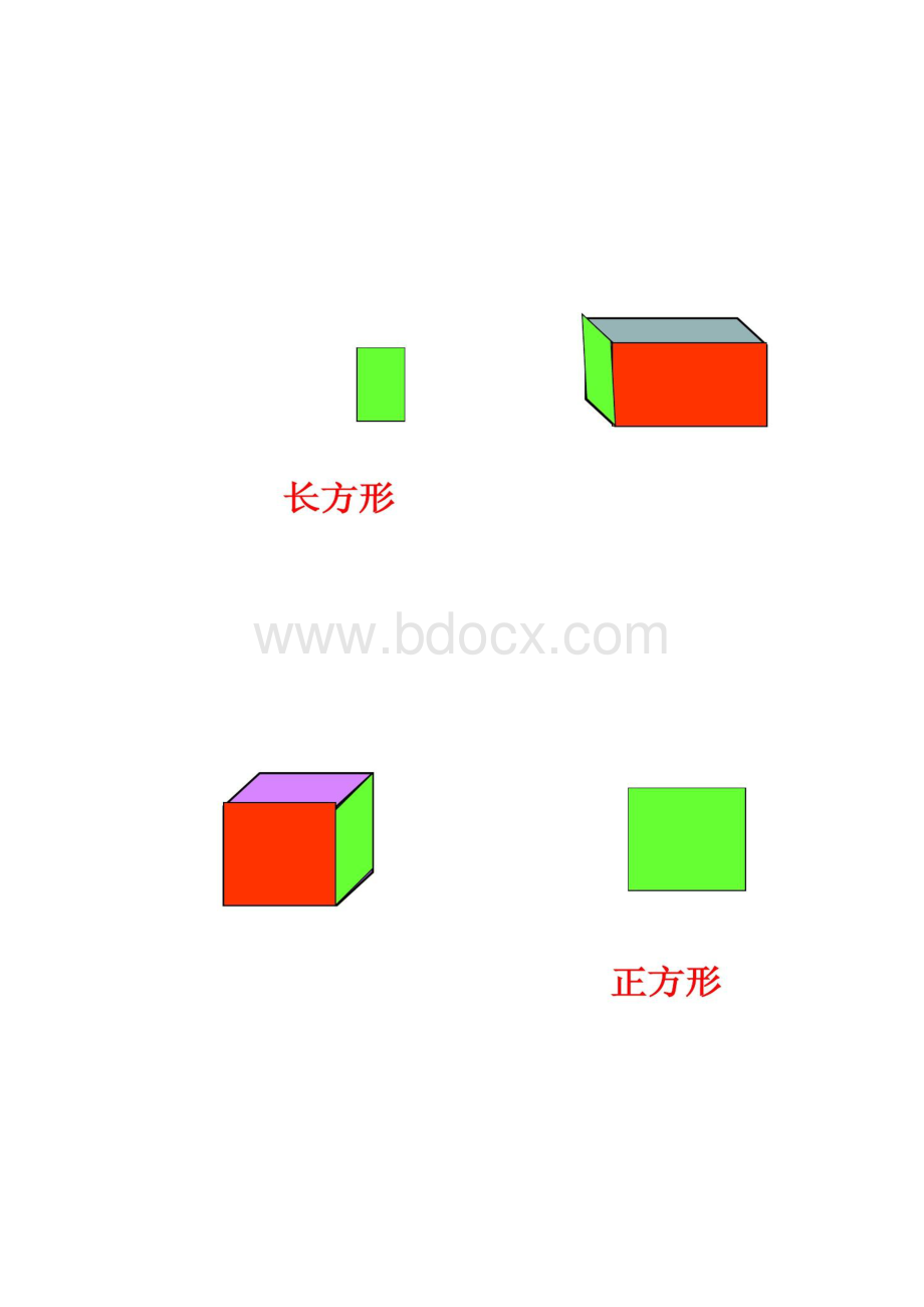 图文新人教版一年级数学下册《认识平面图形》课件讲解.docx_第3页