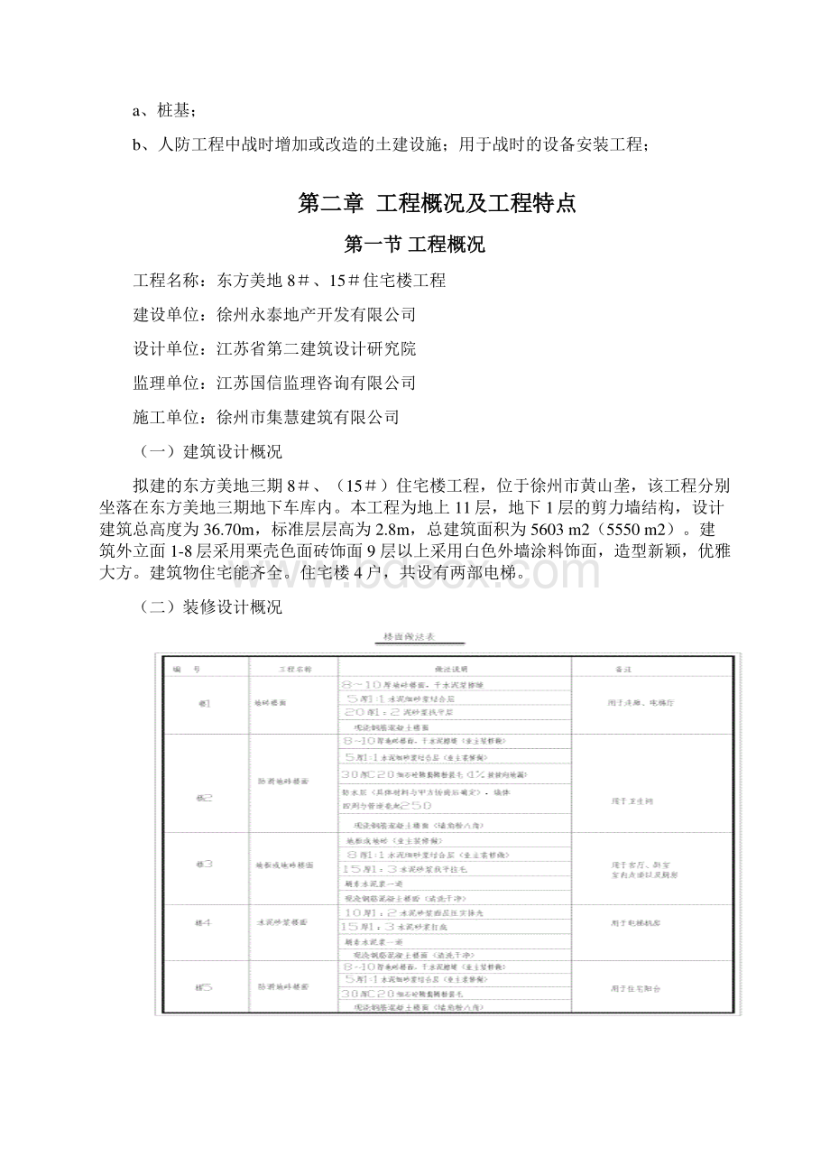 施工组织设计东方美地住宅楼工程.docx_第2页