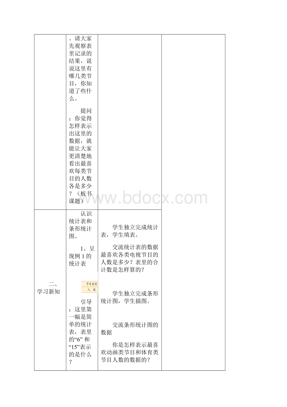 苏教版四年级秋第四单元 统计表和条形统计图一10.docx_第3页