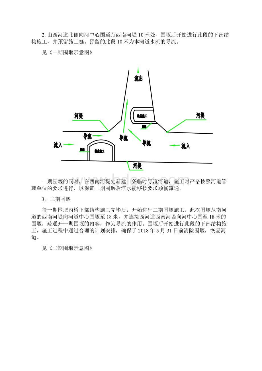 桥梁方案景观桥砂包围堰方案Word文档格式.docx_第3页