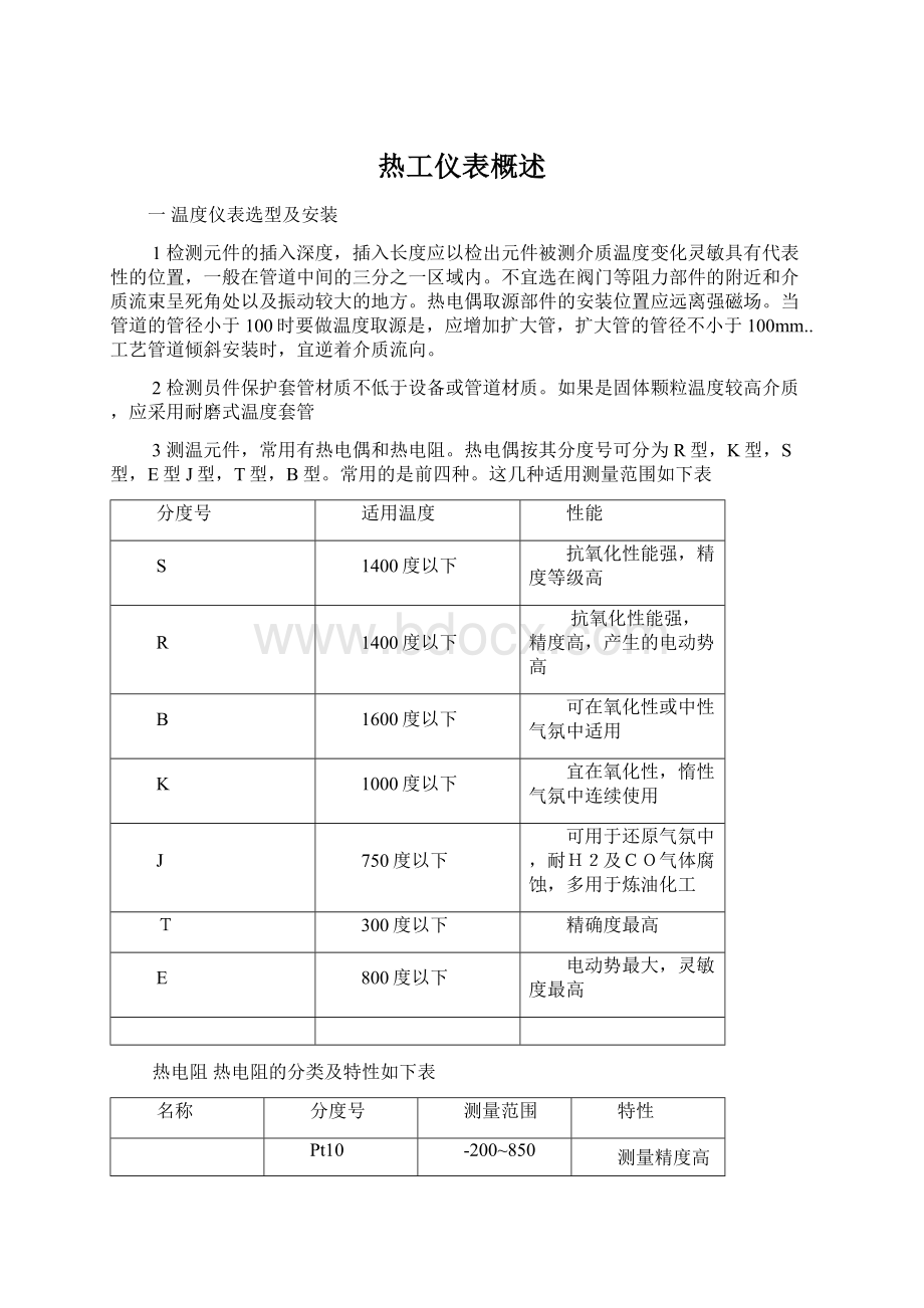 热工仪表概述Word格式文档下载.docx_第1页