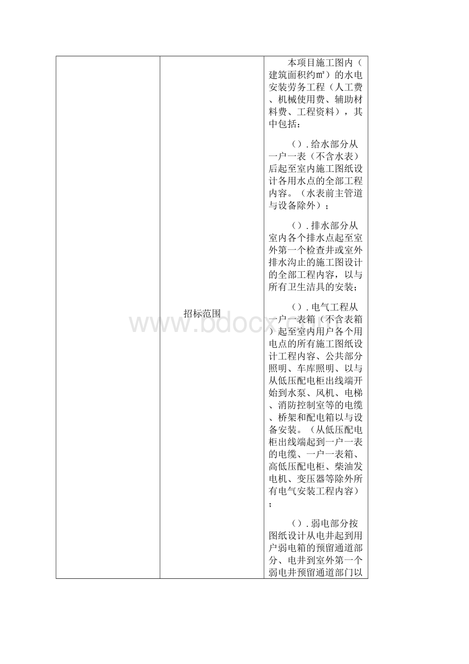 蚌埠E标段水电安装工程劳务招标文件.docx_第2页