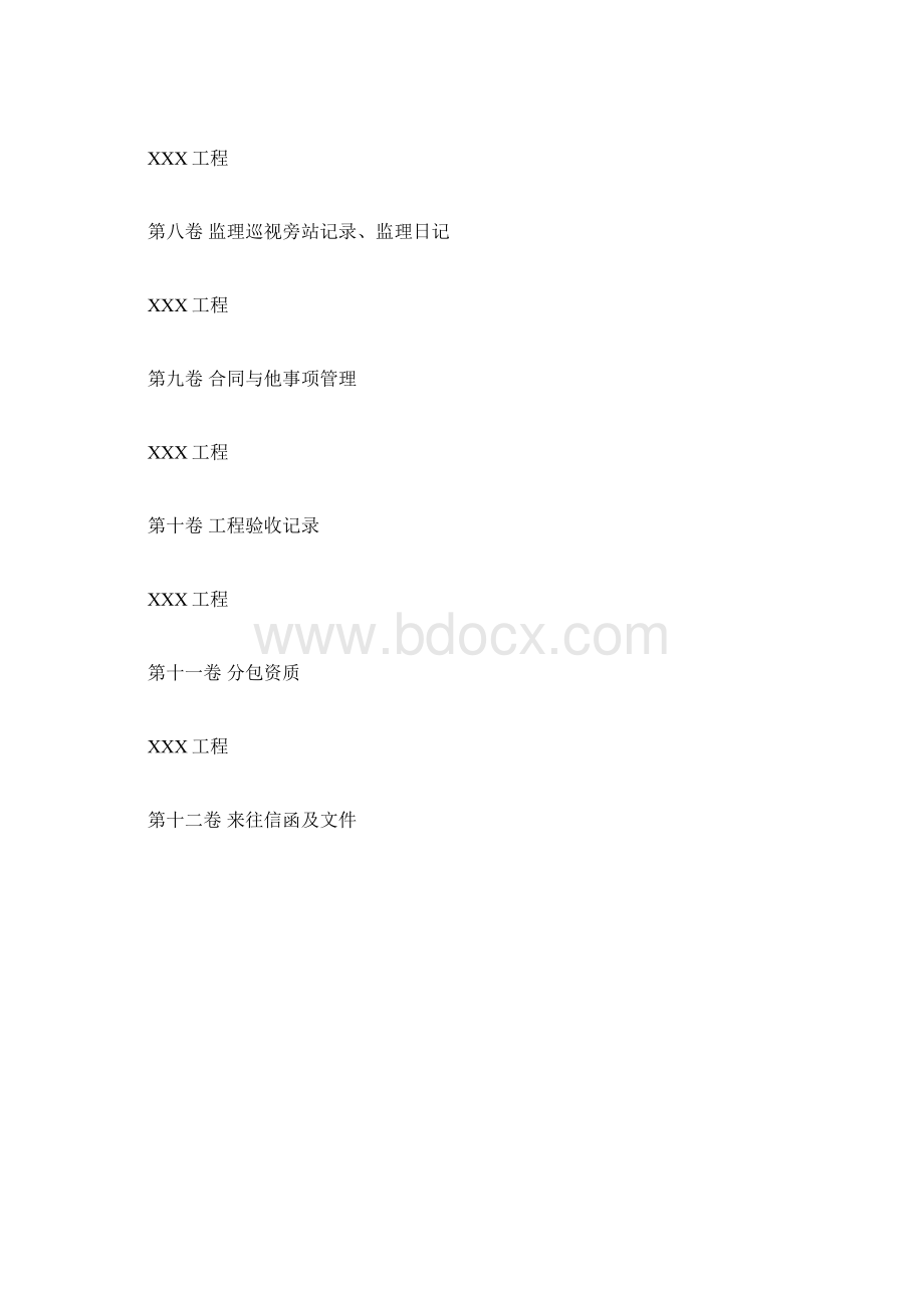 工程现场资料封面.docx_第2页