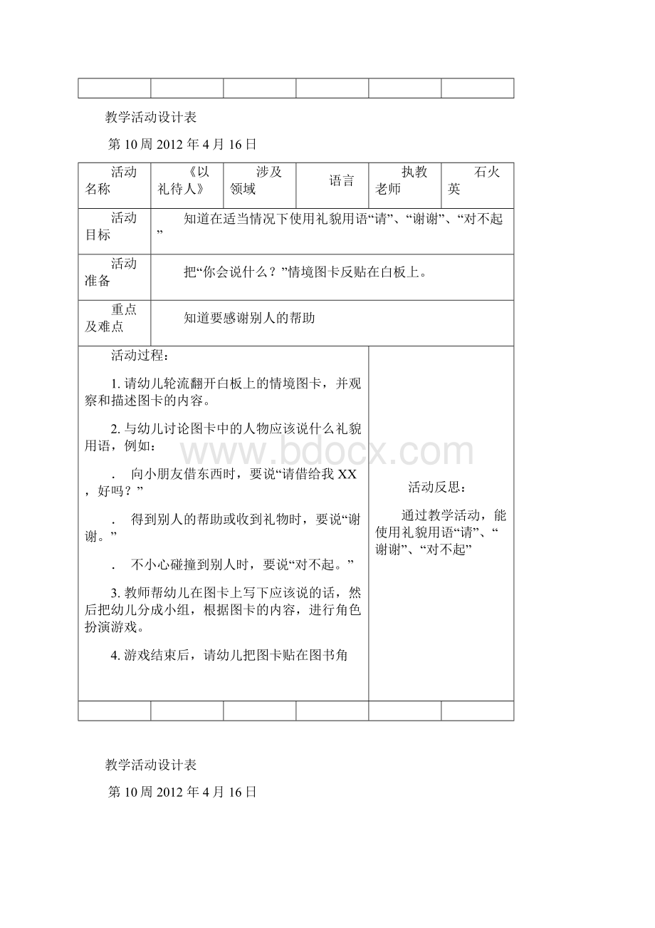 坑头幼儿园学年第二学期小二班备课第十周.docx_第2页