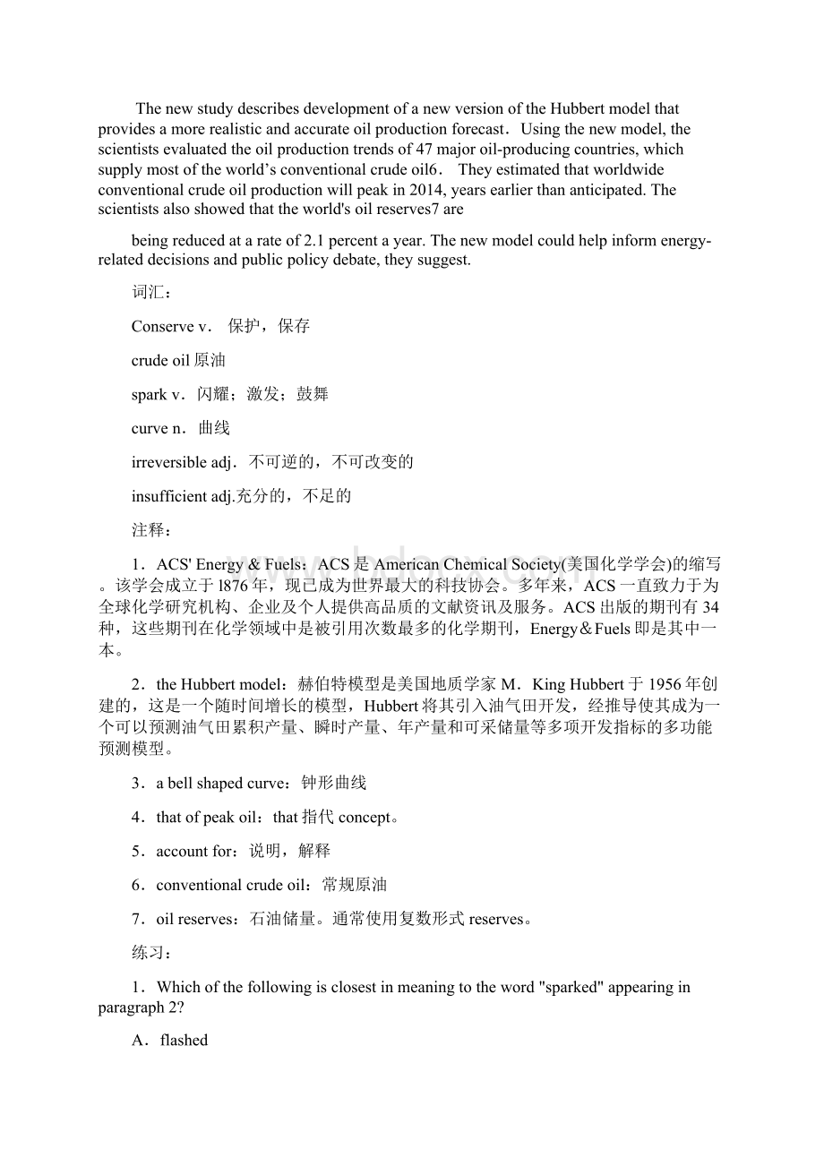 理工类职称英语新增文章带题解Word文档格式.docx_第2页