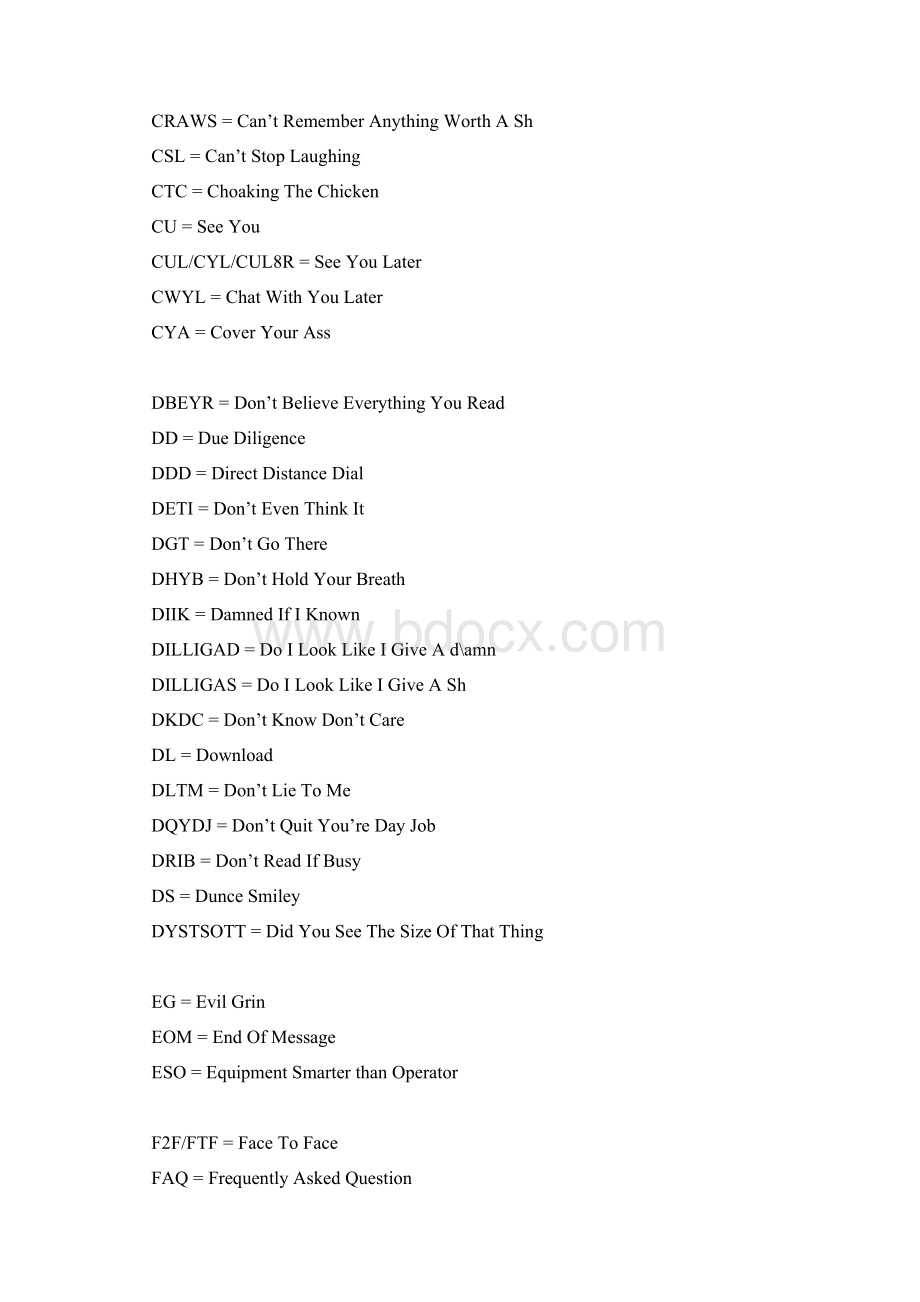 网络英语聊天常用缩略语大全Word格式.docx_第3页