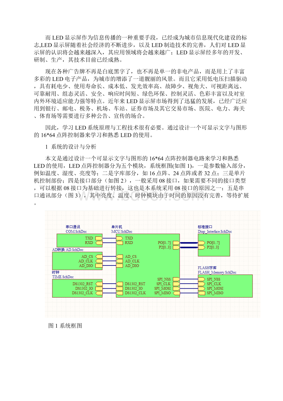 LED点阵模块控制器.docx_第3页