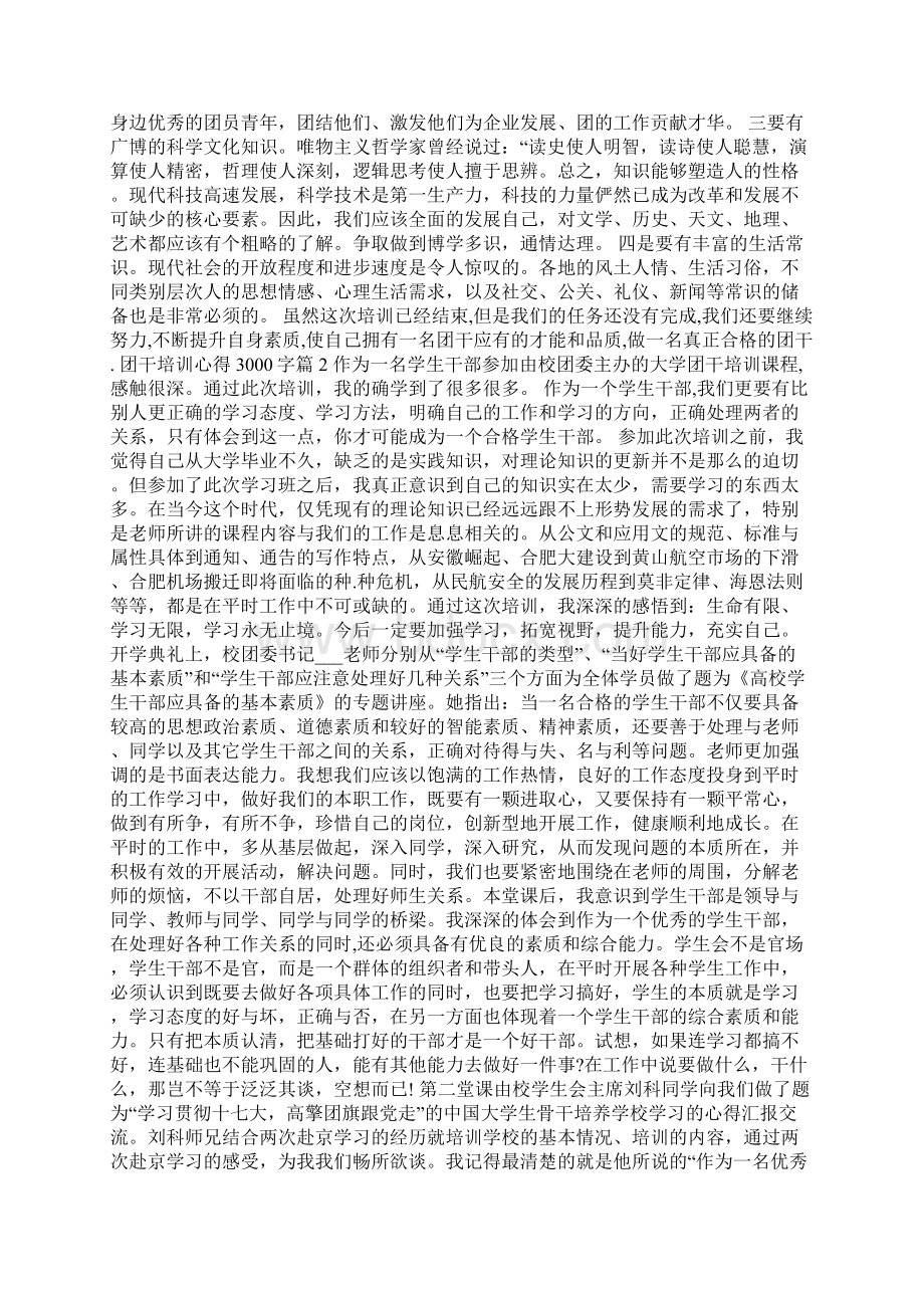 团干培训心得3000字.docx_第2页