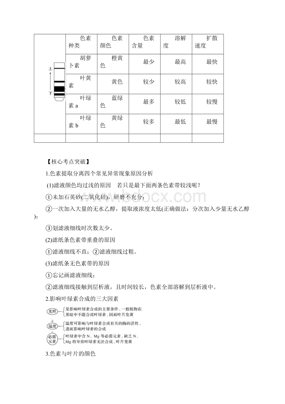 届高三高考生物一轮复习专题09 光合作用讲含答案.docx_第3页