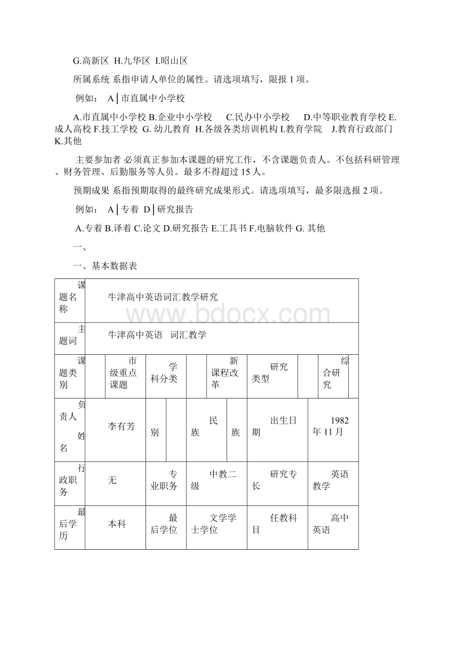 高中英语立项申请评审书文档格式.docx_第3页