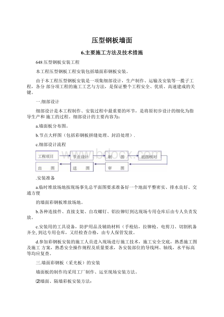 压型钢板墙面.docx_第1页