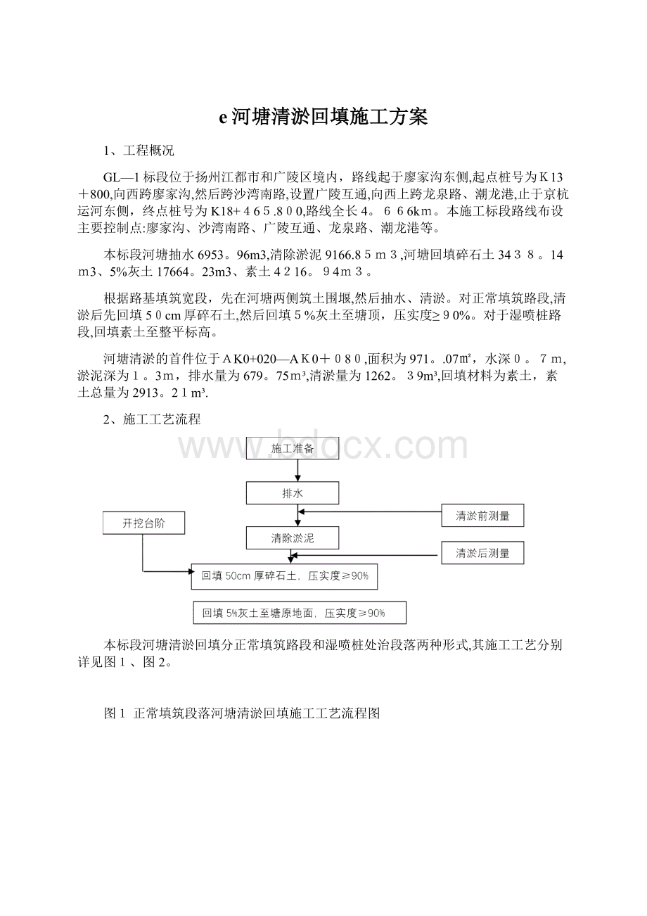 e河塘清淤回填施工方案.docx_第1页