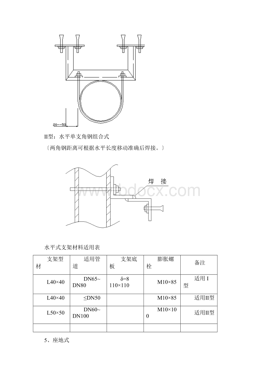 管道支架制作安装标准规范管道支架规范.docx_第3页