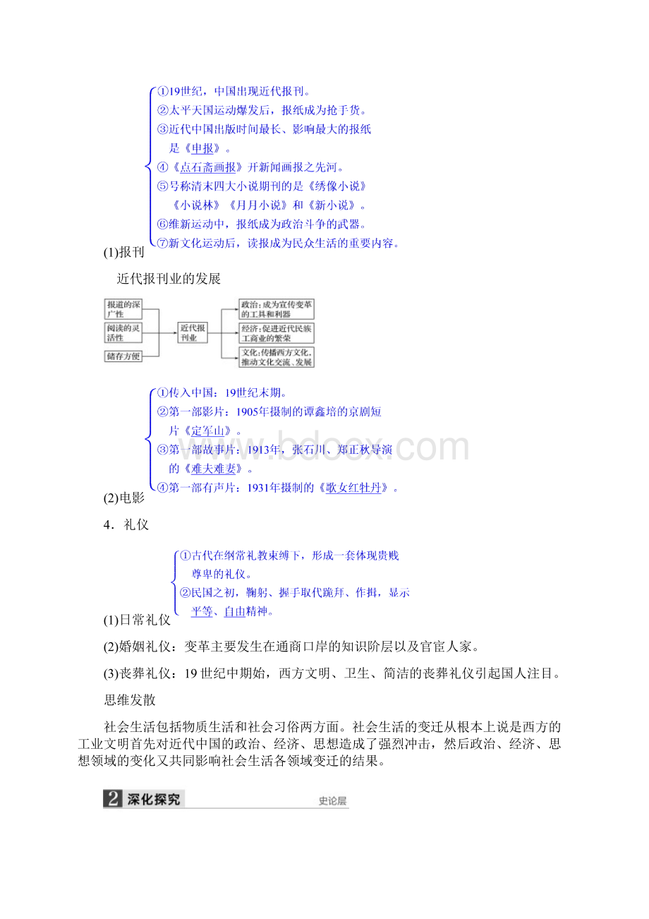 届高三历史岳麓版一轮复习导学案 第七单元 工业文明的崛起和对中国的冲击 第19讲.docx_第2页