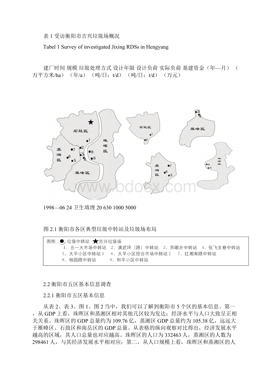 城市垃圾中转站的空间布局及垃圾处理分析.docx_第3页