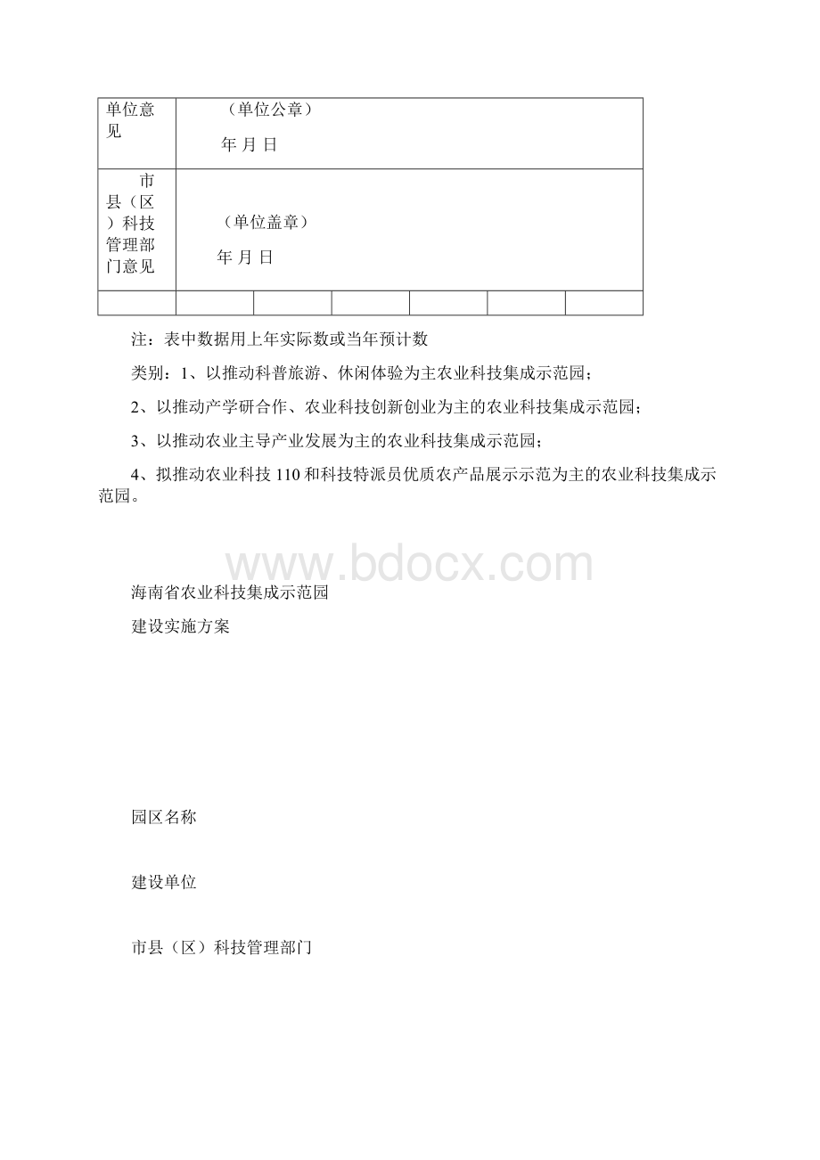 海南省农业科技集成示范园专项申报书DOC.docx_第3页