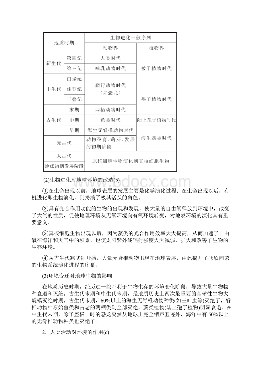 版创新高三一轮复习系列选考总复习浙江专版地理讲义必修Ⅰ 自然地理 第3章 第二讲 Word版含答案.docx_第3页